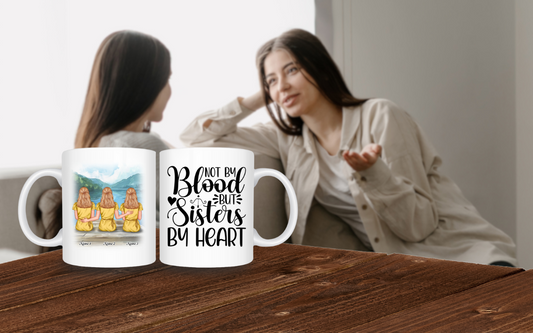 Perfect Sisterhood Shared in a Mug: Why This Personalized Gift Mug For Sisters Makes Lazy Day Extra Special