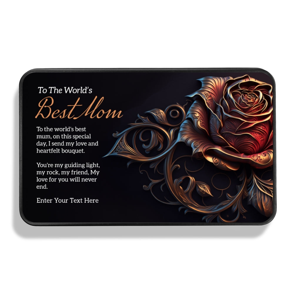Gifts For Moms - The World's Best Mom - Keepsake Tin Of Chocolates