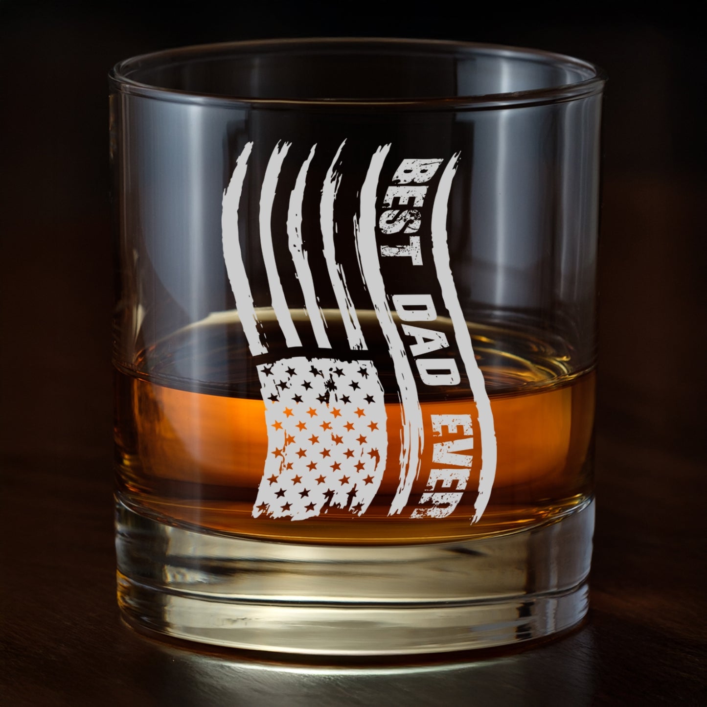 Personalized Whiskey Glass Gift For Dad - 8 Designs