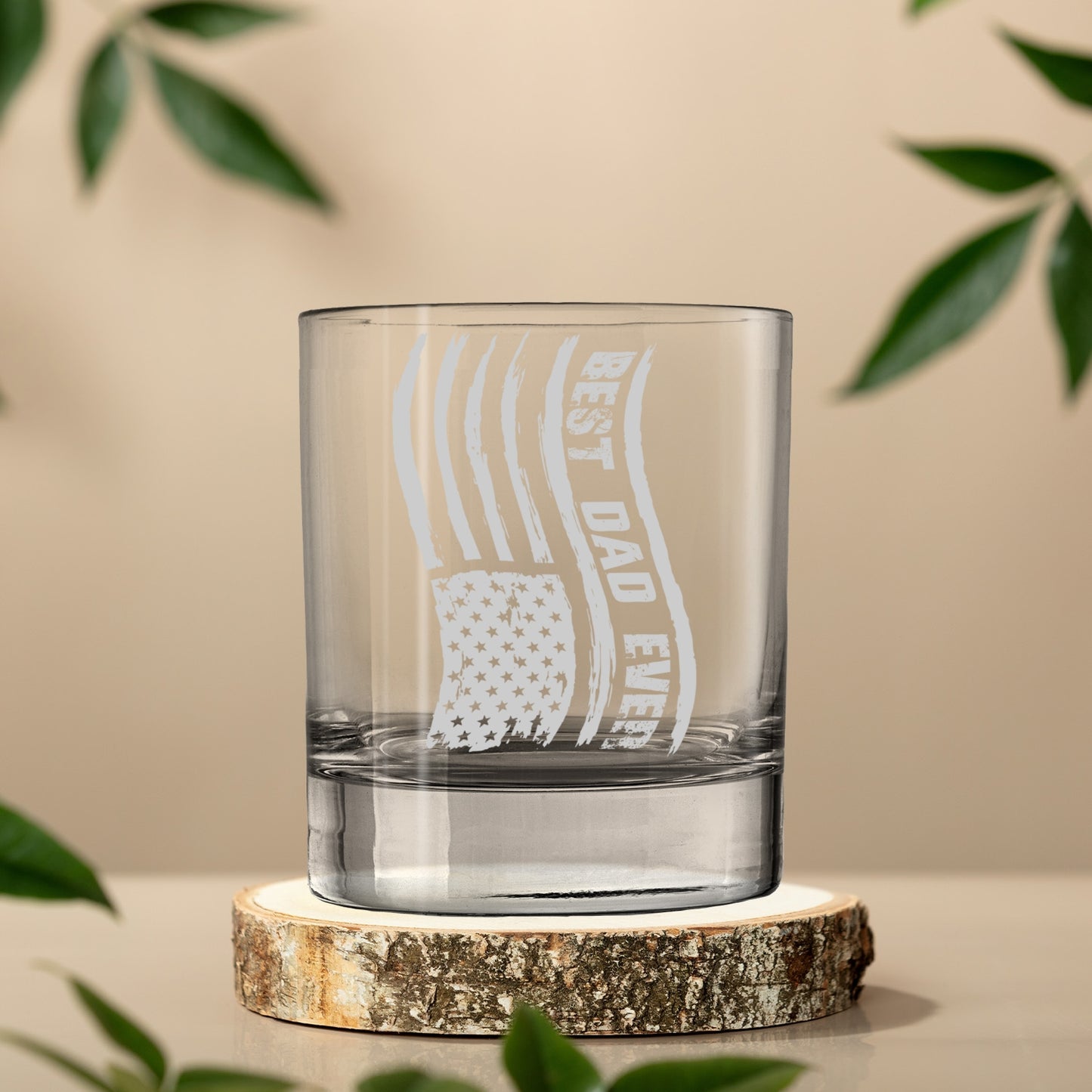 Personalized Whiskey Glass Gift For Dad - 8 Designs
