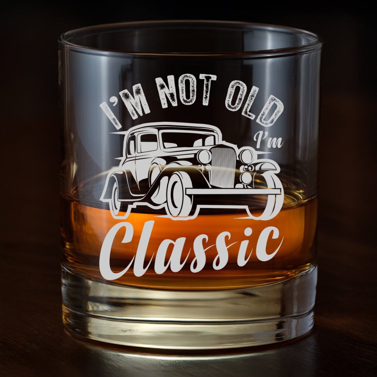 Custom Whiskey Glass Gift For Grandpa - 7 Designs