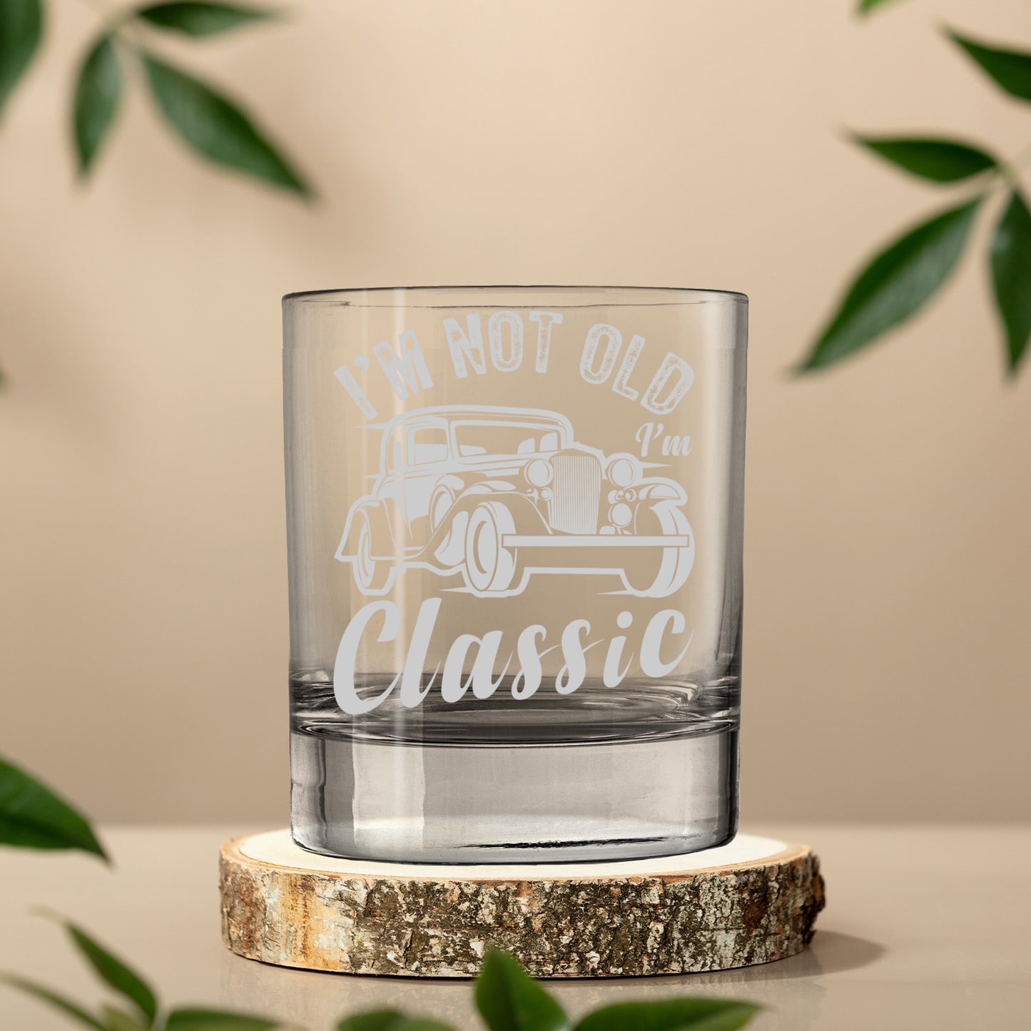 Custom Whiskey Glass Gift For Grandpa - 7 Designs