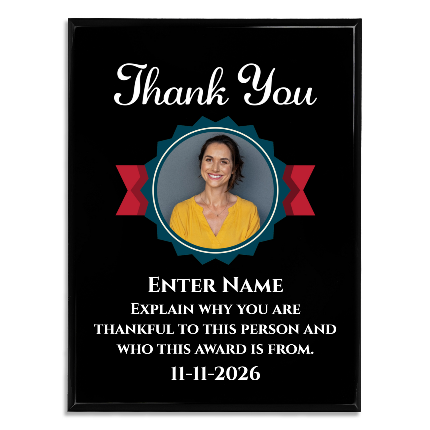 Thank You Luxury Appreciation Award