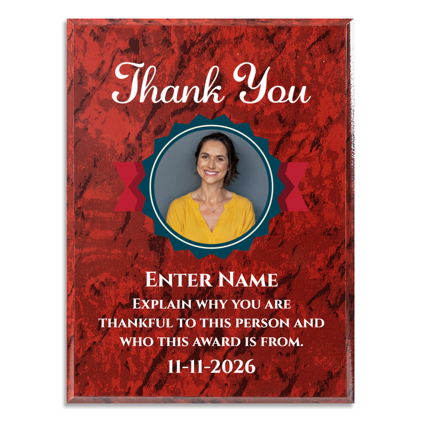Thank You Luxury Appreciation Award