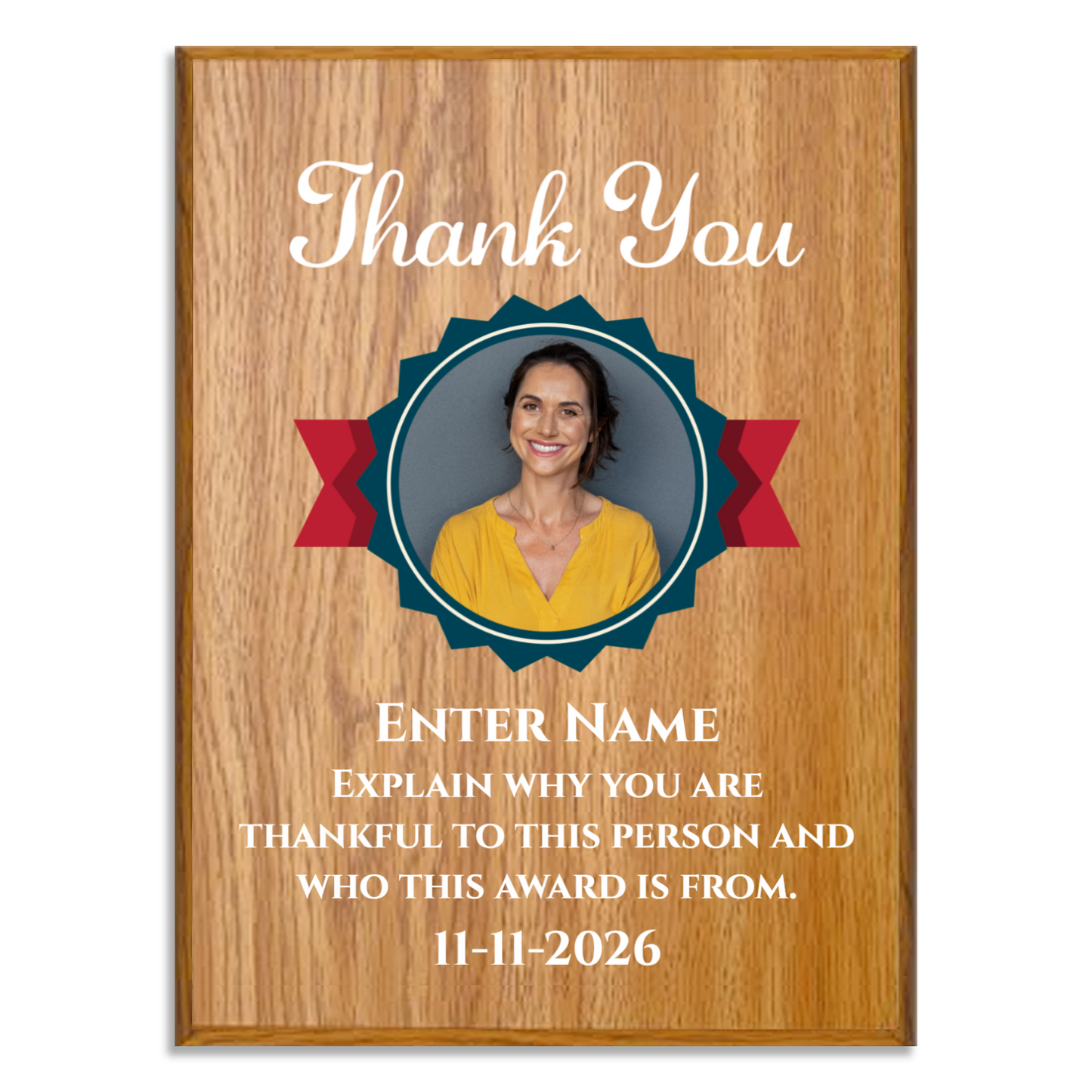 Thank You Luxury Appreciation Award