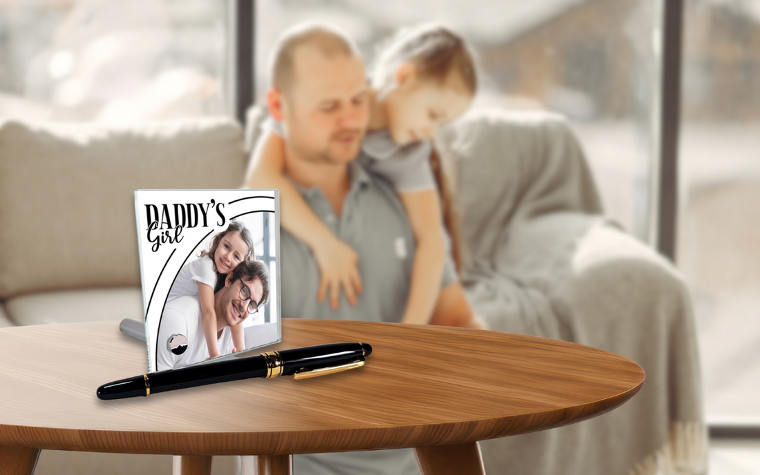 A Pen, a Picture, and a Message of Love: Why this Rollerball Pen with a Personalized Lumenglass Stand is a Perfect Father’s Day Gift Idea
