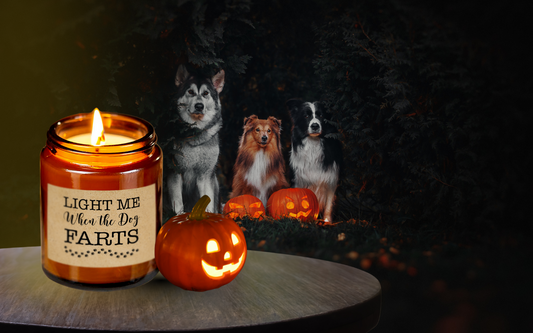 Of Dog Farts and Laughs: Why This Personalized Candle Makes a Perfect Pet Lover’s Gift This Halloween