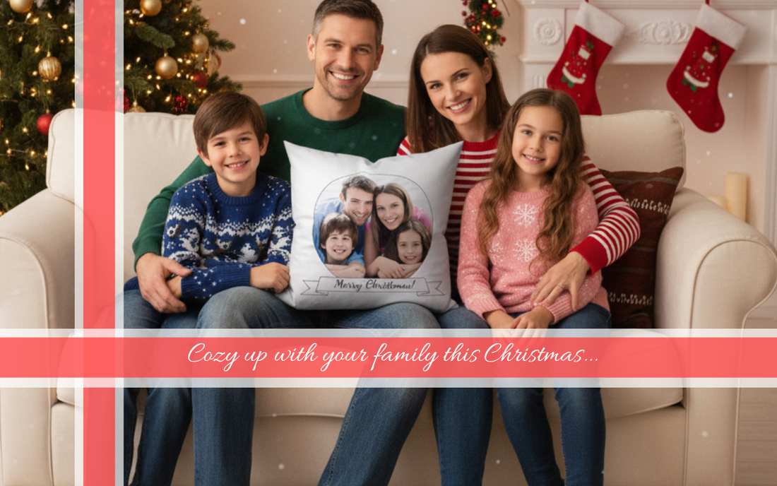 Cozy Up With Family: Why This Personalized Family Pillow is a Perfect Gift This Christmas Season