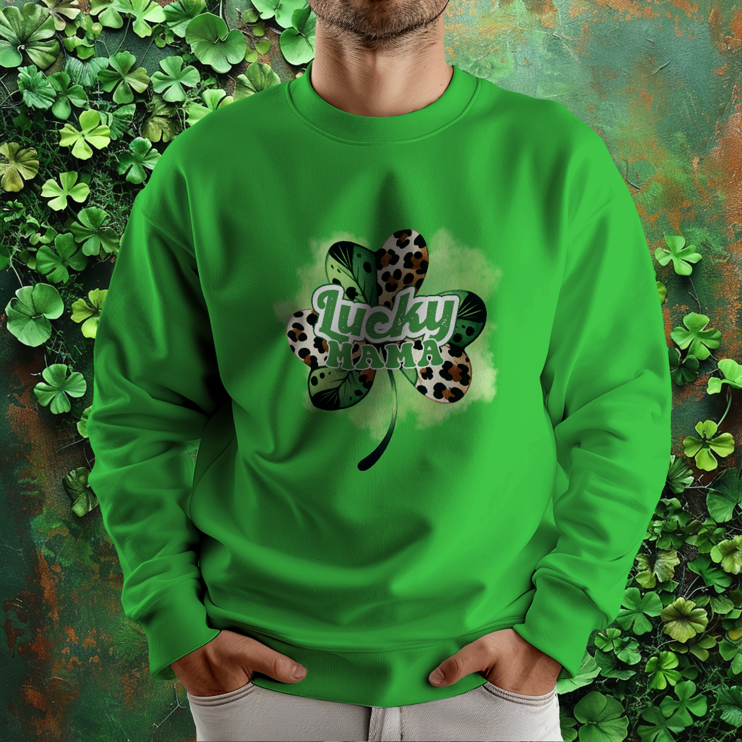 Lucky Mama St Patrick's Day Sweatshirt