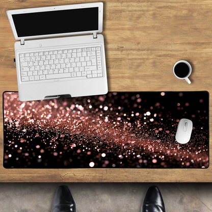 Rose Glitter Gaming Mat