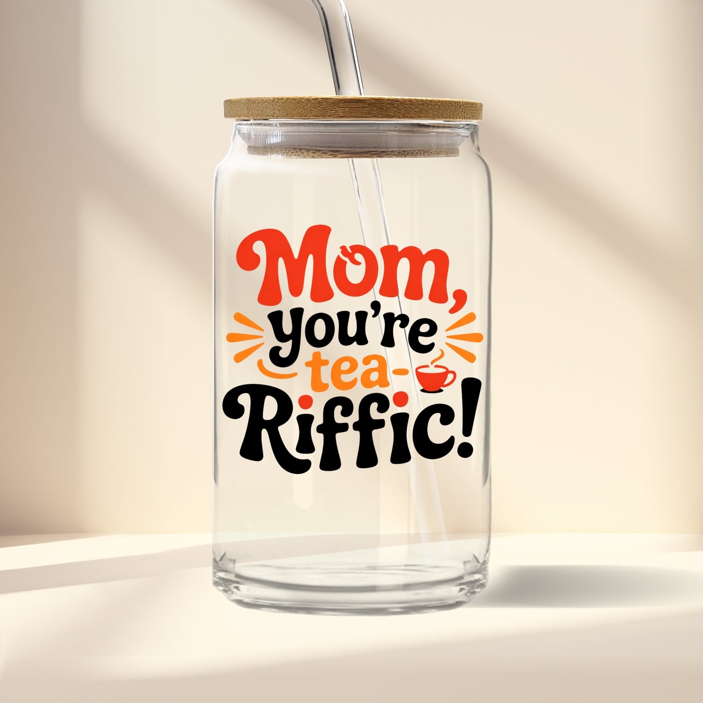 Gifts For Mom - Homorous & Puns - Glass Tumbler