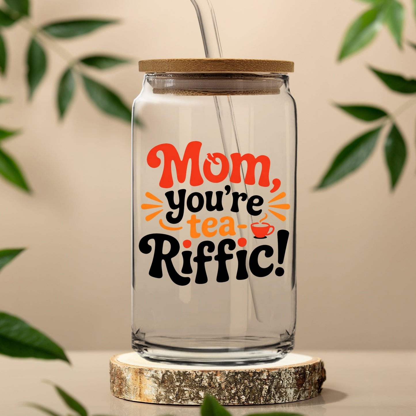 Gifts For Mom - Homorous & Puns - Glass Tumbler
