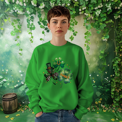 Lucky Clovers St Patrick's Day Sweatshirt