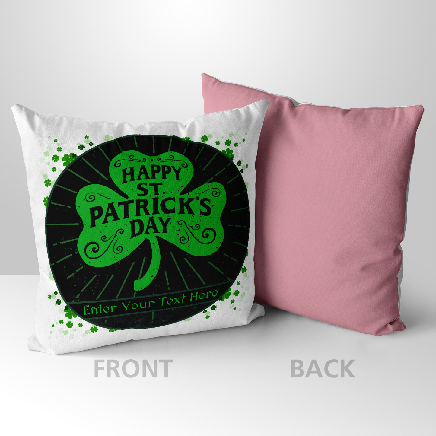 Happy St Patrick's Day Pillow