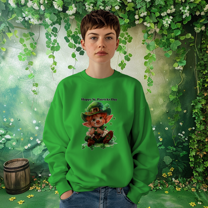 Cute Leprechaun St Patrick's Day Sweatshirt