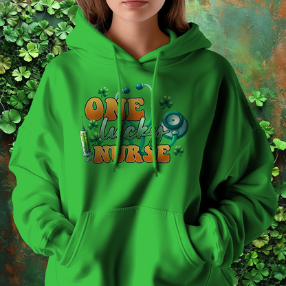 One Lucky Nurse St Patrick's Day Hoodie