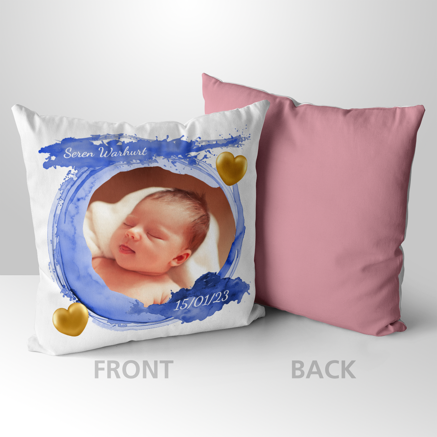 Personalized New Born Baby Pillow 7