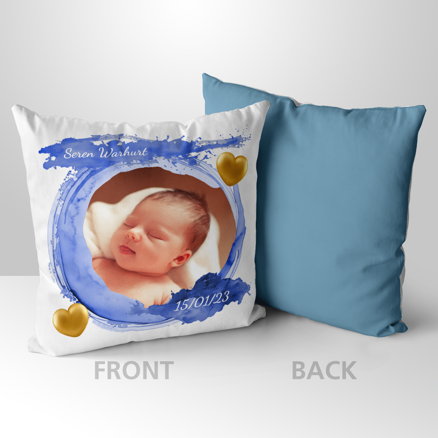 Personalized New Born Baby Pillow 7