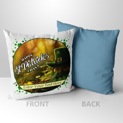 Cheeky Leprechaun St Patrick's Day Pillow