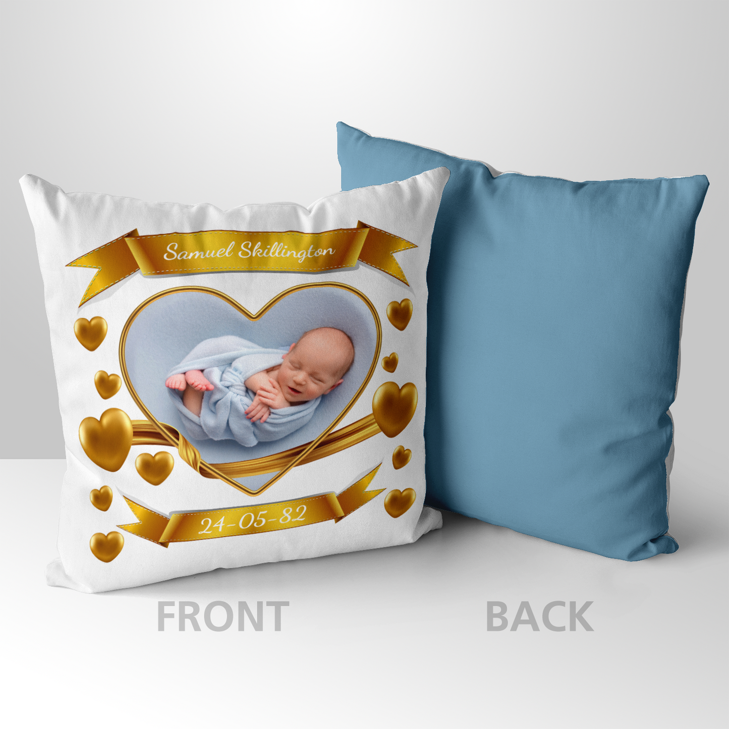 Personalized New Born Baby Pillow 9