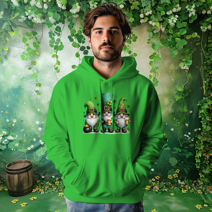 Beer Gnomes St Patrick's Day Hoodie