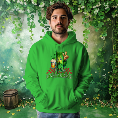 Let's Get Shamrocked St Patrick's Day Hoodie