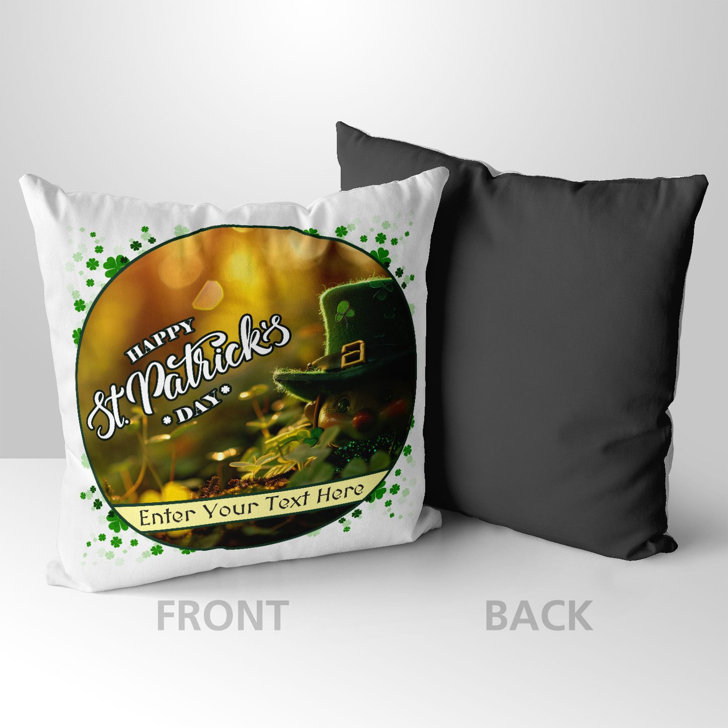 Cheeky Leprechaun St Patrick's Day Pillow