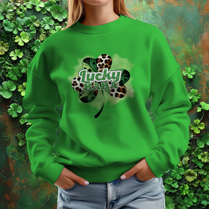 Lucky Mama St Patrick's Day Sweatshirt