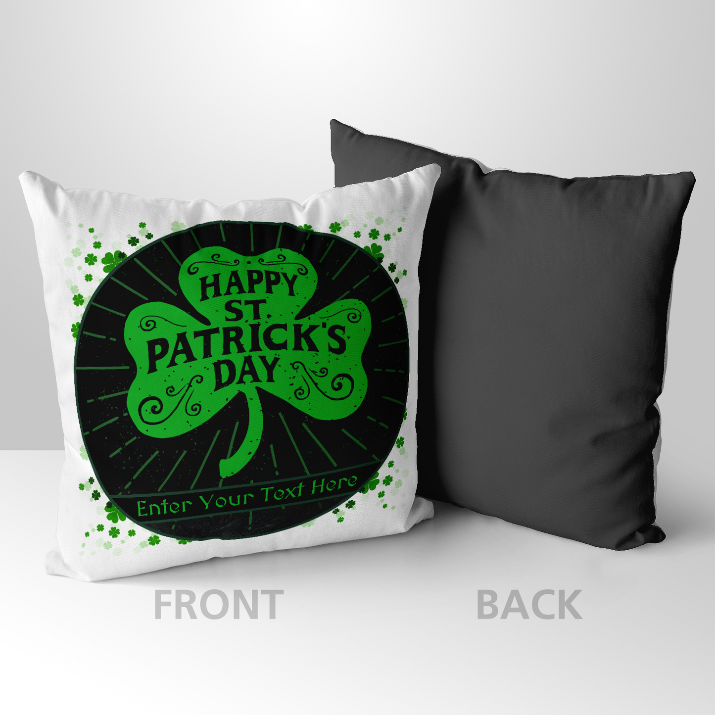 Happy St Patrick's Day Pillow