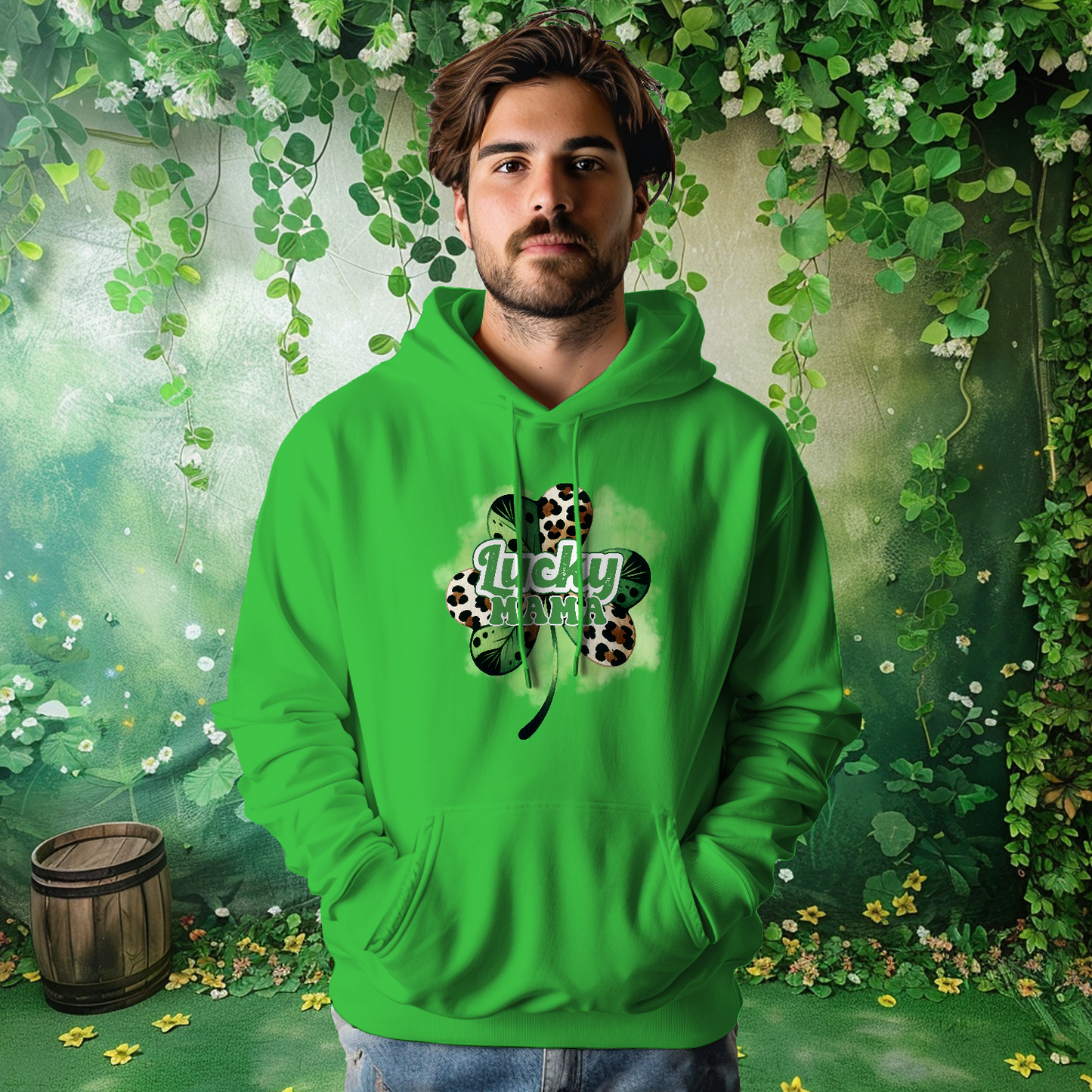 Lucky Mama St Patrick's Day Hoodie