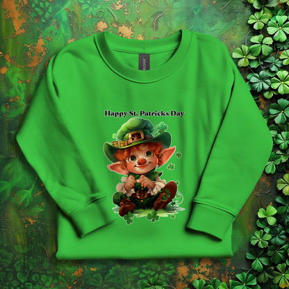 Cute Leprechaun St Patrick's Day Sweatshirt