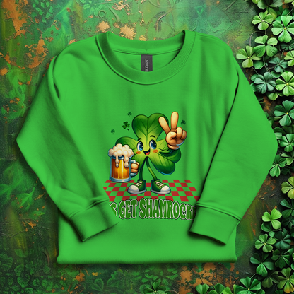 Let's Get Shamrocked St Patrick's Day Sweatshirt