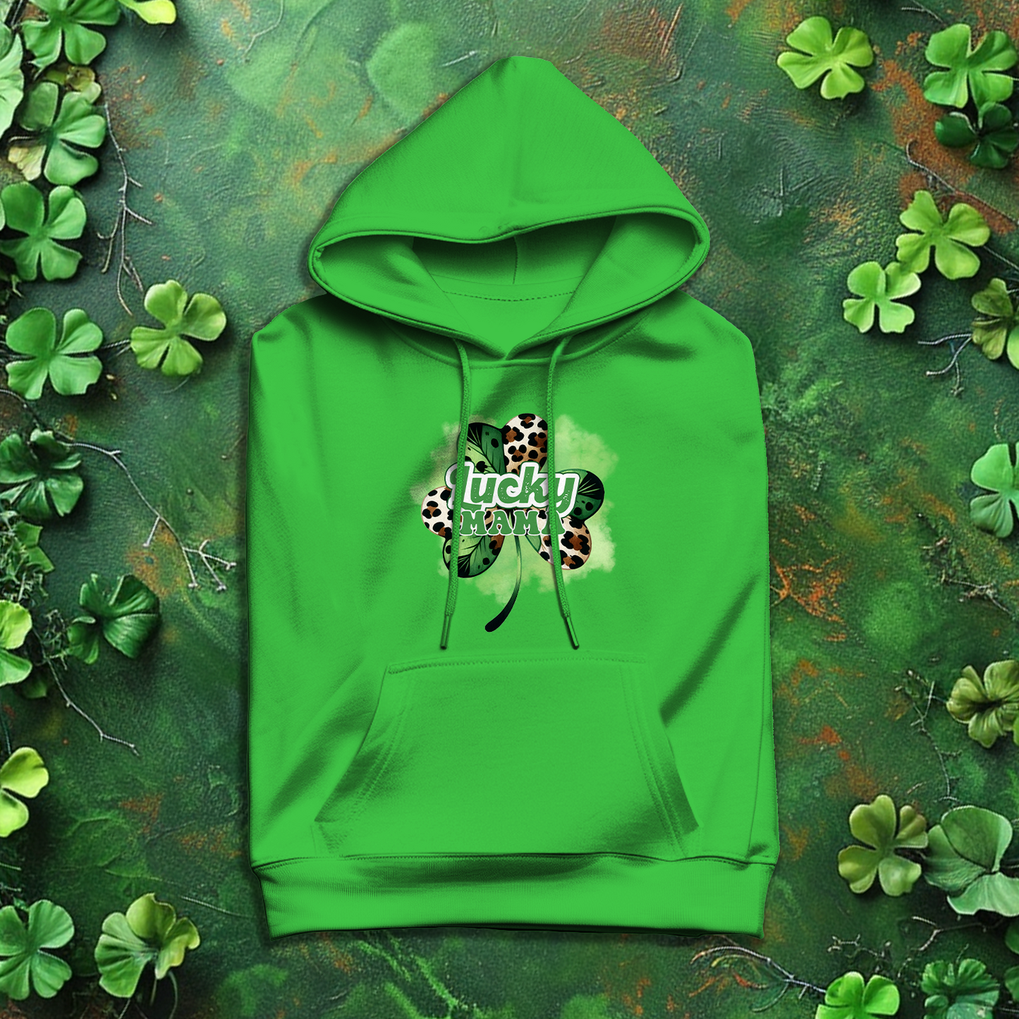 Lucky Mama St Patrick's Day Hoodie