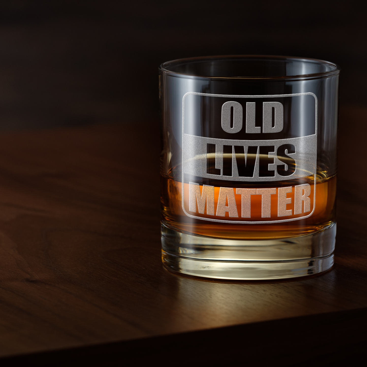 Old Lives Matter Laser Engraved Tumbler