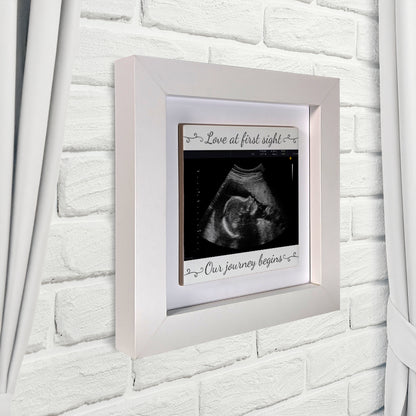 Baby Scan Gift – Love at First Sight Personalized  Framed Ceramic Tile