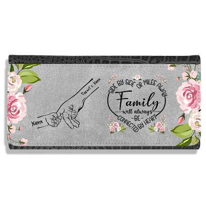 Gifts For Moms & Family - Family Hands Personalized Faux Crocodile Purse