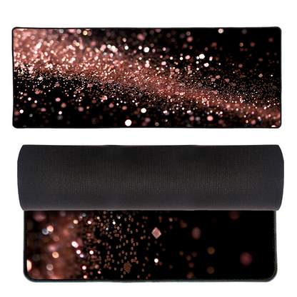 Rose Glitter Gaming Mat