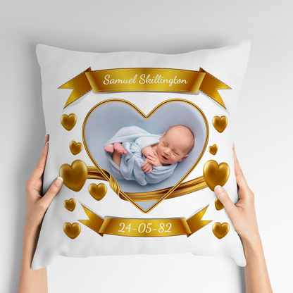 Personalized New Born Baby Pillow 9