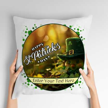 Cheeky Leprechaun St Patrick's Day Pillow