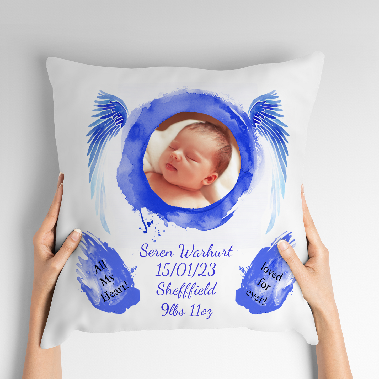 Personalized New Born Baby Pillow 5