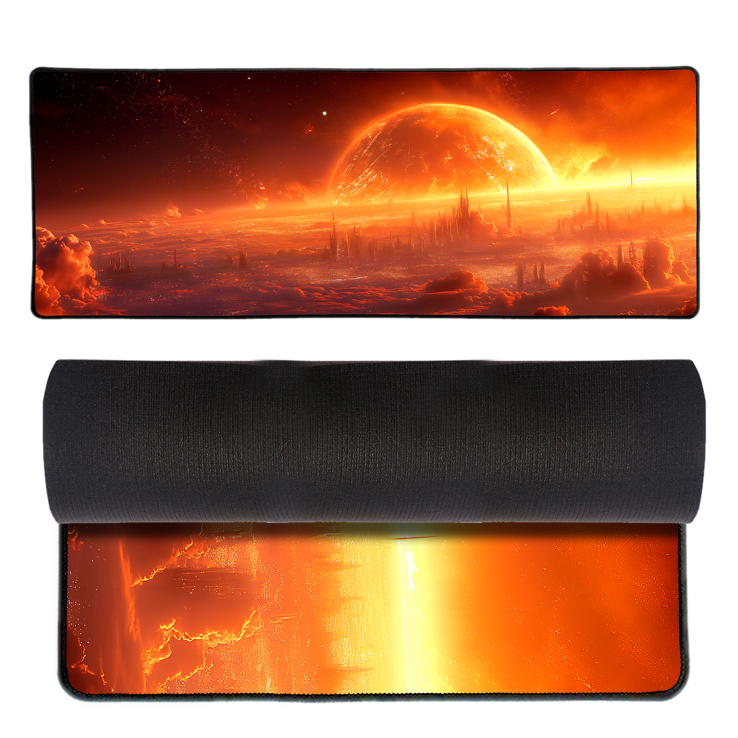 Solar Cityscape Gaming Mat