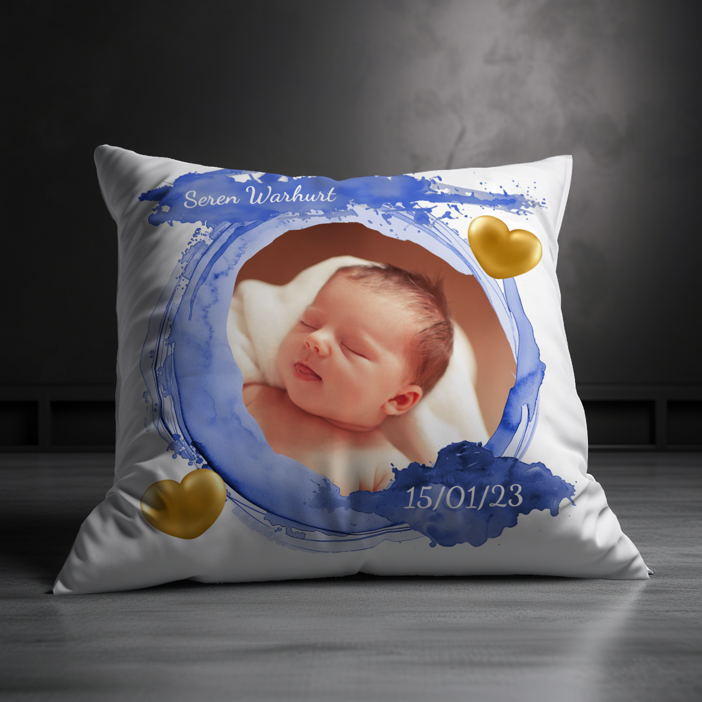 Personalized New Born Baby Pillow 7