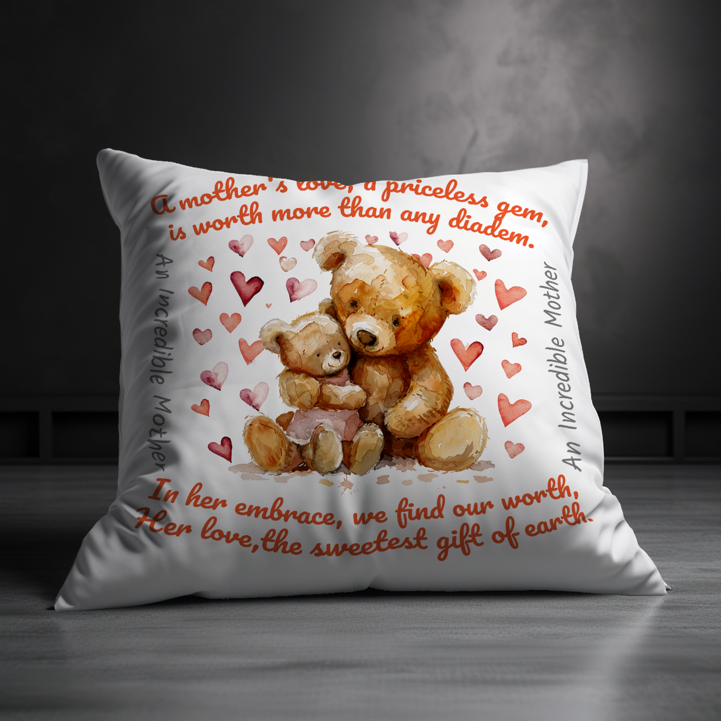 A Mother's Love, Mother's Day Pillow