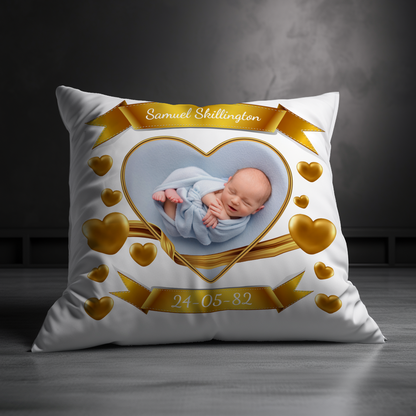 Personalized New Born Baby Pillow 9