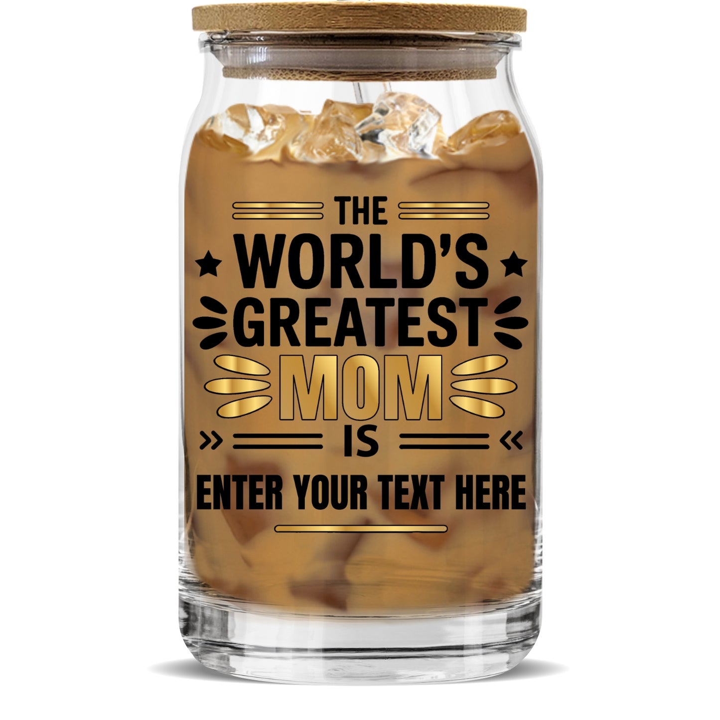 Gifts For Mom - The World's Greatest Mom Is - Glass Tumbler