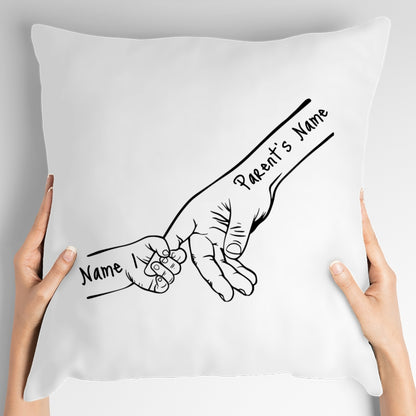 Gifts For Family - Personalized Family Hands Throw Pillows