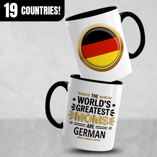 Gifts For Moms - The World's Greatest Moms Are From -2 Tone & White Mugs