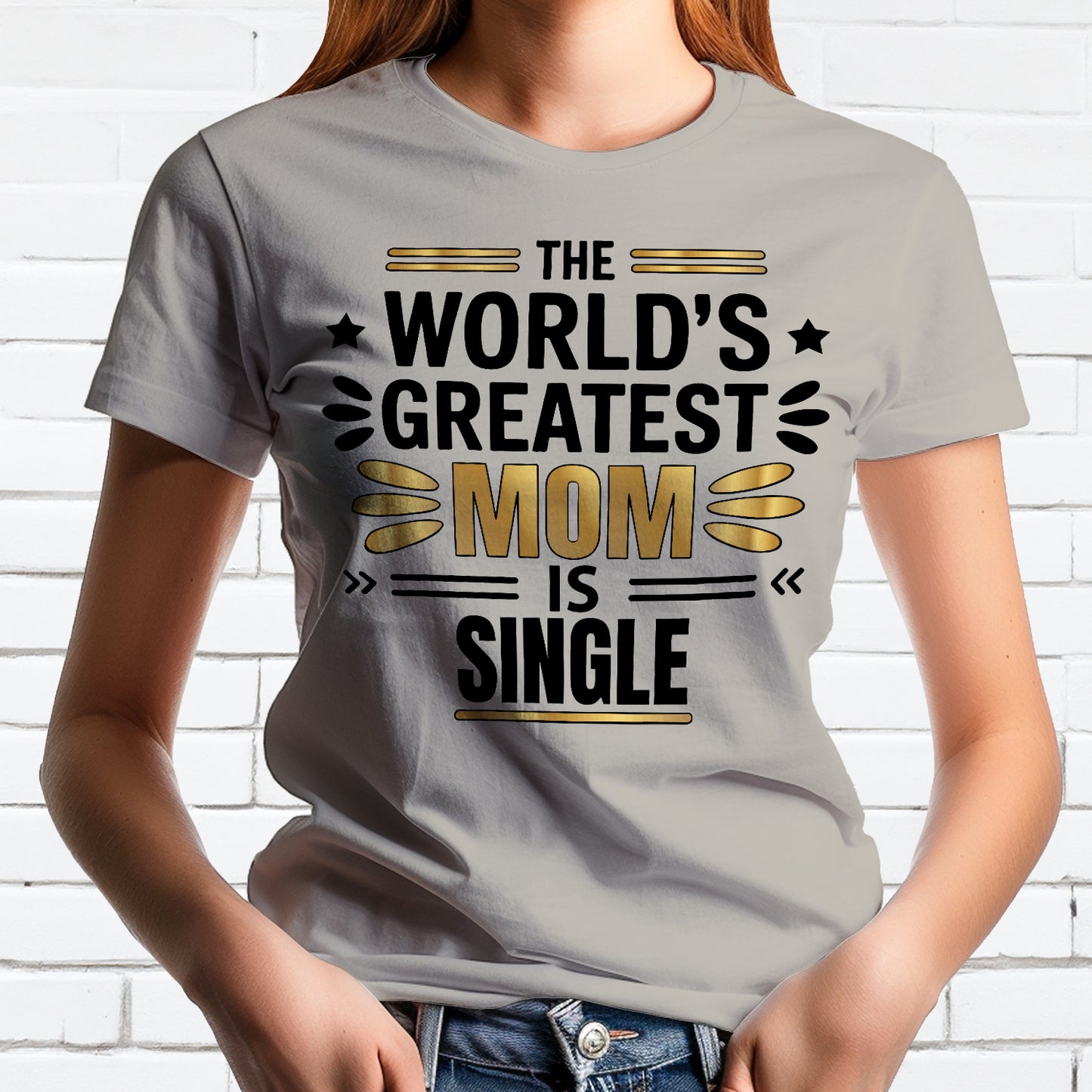 The World’s Greatest Mom Is... Personalized Mother’s Day T-Shirt