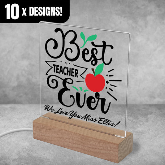 Gifts For Teacher - Illuminated Light Stand