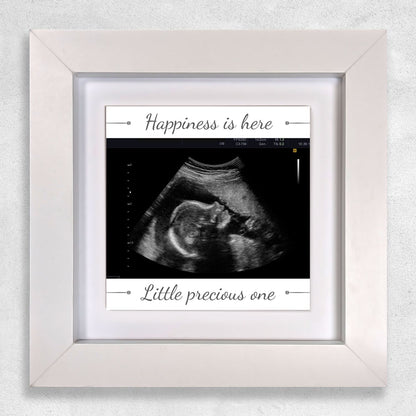 Baby Scan Gift – Little Precious One Personalized Framed Ceramic Tile